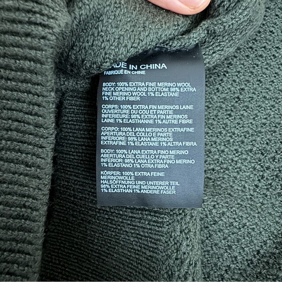 Club Monaco Ruffle Front Sweater - Picture 2 of 6